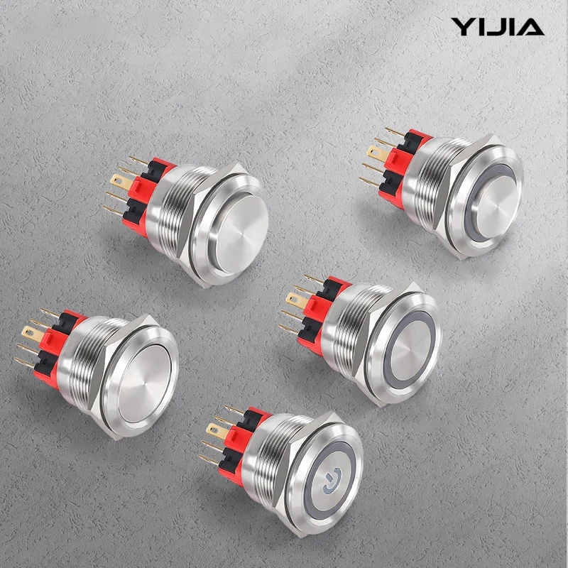 16 मिमी टैक्ट पुश बटन स्विच